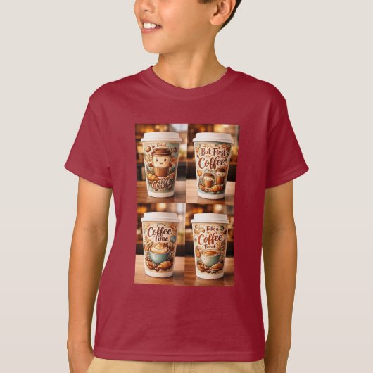 Coffee T-Shirt (Voorkant)