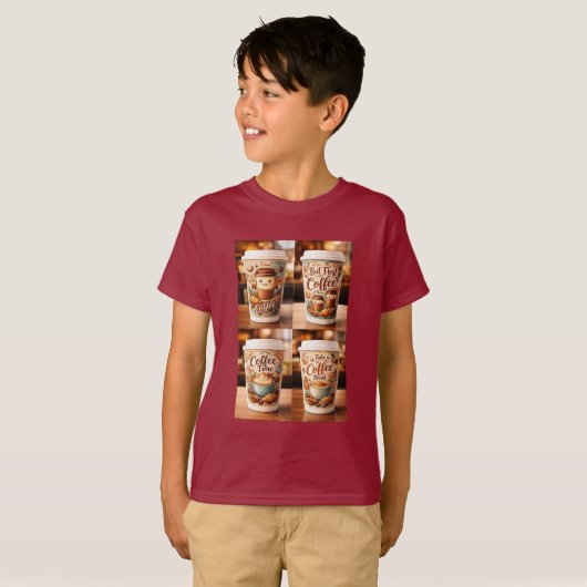 Coffee T-Shirt (Voorkant volledig)