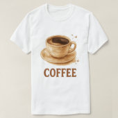 Coffee T-SHIRT trending design (Design voorkant)