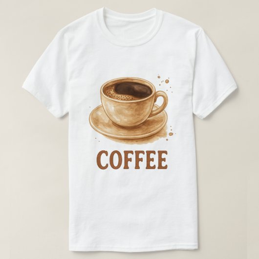 Coffee T-SHIRT trending design  (Design voorkant)