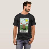 Coffee Tarot-leeskaart T-shirt (Voorkant volledig)