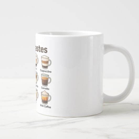 Coffee taste Specialty Mug Grote Koffiekop (Rechts)