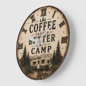 Coffee Tastes Better at Camp Rustic Grote Klok (Hoek)