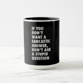 Coffee Tea Cool Sarcastic Mok (Midden)