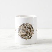 COFFEE, TEA MUG WITH DRIFTWOOD THEME KOFFIEMOK (Center)