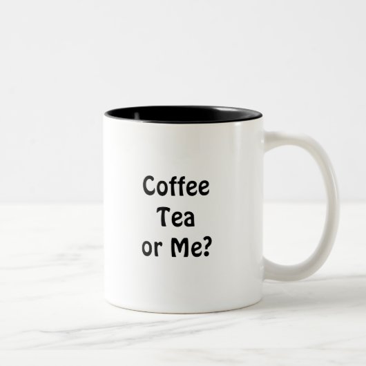 Coffee Tea of ik? Tweekleurige Koffiemok (Rechts)