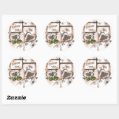 Coffee Tea of Me Ronde Sticker (Vel)