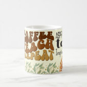 "COFFEE TEACH REPEAT"  "ASPIRE to Inspire" Koffiemok (Center)