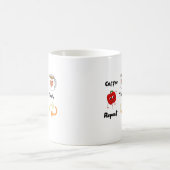 Coffee, Teach, Repeat op een  Koffiemok (Center)