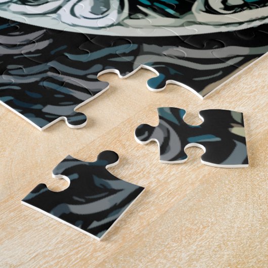 Coffee Theme Artsy Fine Art Legpuzzel (Zijkant)