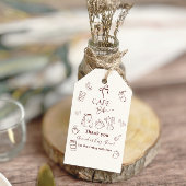 Coffee Theme Cafe Bebe Brewing Bow Baby Shower Cadeaulabel