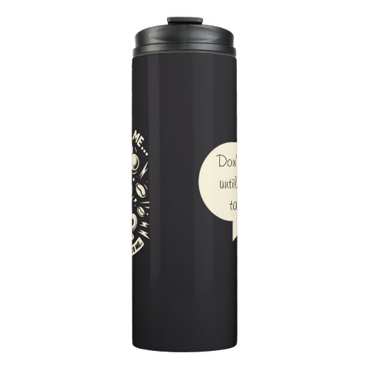 Coffee thermos thermosbeker (Voorkant)