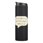Coffee thermos thermosbeker (Geroteerd rechts)