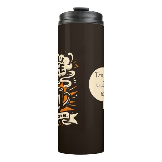 Coffee thermos thermosbeker (Voorkant)