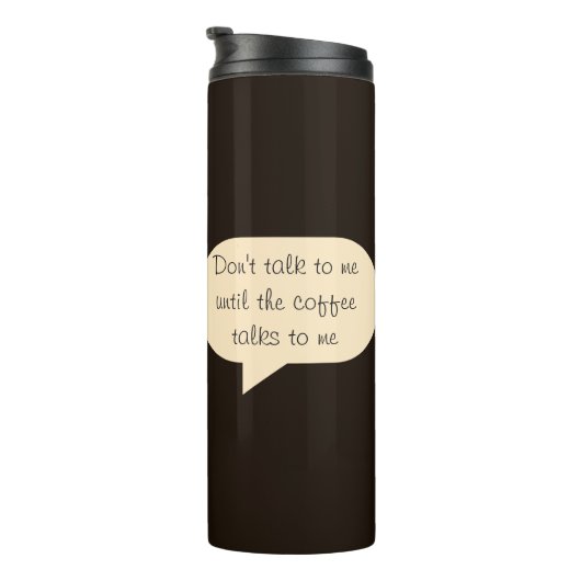 Coffee thermos thermosbeker (Geroteerd rechts)
