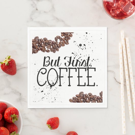 Coffee Thlepaper Napkin Servet (Insitu)