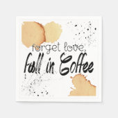 Coffee Thlepaper Napkin Servetten (Voorkant)