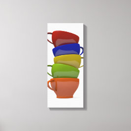 Coffee time canvas afdruk