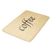 Coffee Time Cream Placemat Badmat (Gekanteld)