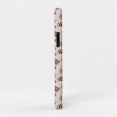 Coffee Time Cups Brown Grains Caffeine Lover Drink Case-Mate iPhone Case (Achterkant/rechts)