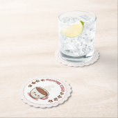 Coffee Time Cute Kawaii Coffee Cup Coaster Kartonnen Onderzetters (Insitu)