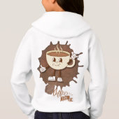 **Coffee Time – Cute Smiling Cup Steam  (Achterkant)