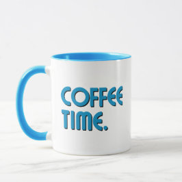Coffee Time | Eenvoudige Minimalistische Dagelijks Mok