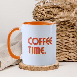 Coffee Time | Eenvoudige Minimalistische Dagelijks Mok