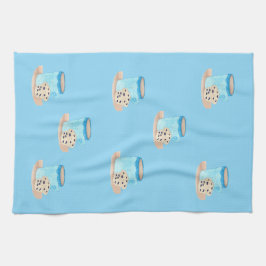 Coffee Time Friends Blue Edition Theedoek