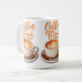 COFFEE TIME MUG KOFFIEMOK (Voorkant links)