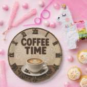 Coffee Time  Papieren Bordje (Feest)