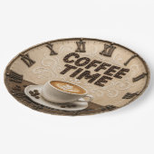 Coffee Time  Papieren Bordje (Gekanteld)