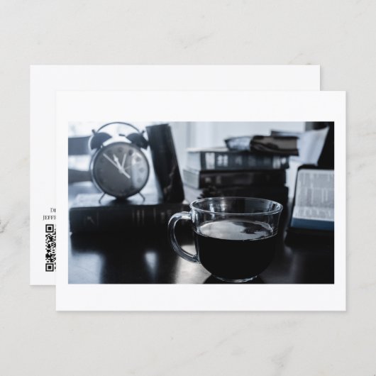 Coffee Time Postcard Print by JH Thornton Briefkaart (Voorkant / Achterkant)