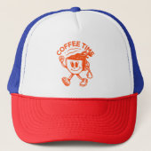 Coffee Time Trucker Pet (Voorkant)