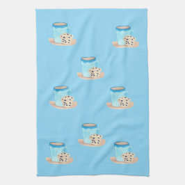 Coffee Time Vrienden Blauwe Editie Theedoek