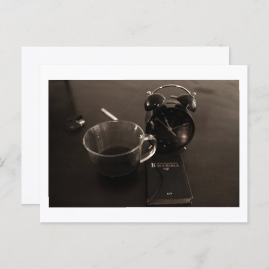 Coffee Time With Christ J. H. Thornton Briefkaart (Voorkant / Achterkant)