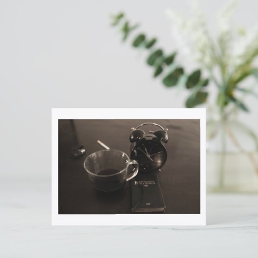 Coffee Time With Christ J. H. Thornton Briefkaart (Staand voorkant)