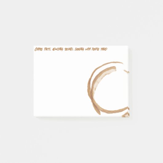 Coffee-to-do Post-it® notes (Voorkant)