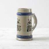Coffee To Go Beer Stein – Aangepaste Mok in Duitse (Voorkant rechts)