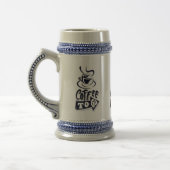 Coffee To Go Beer Stein – Aangepaste Mok in Duitse (Links)