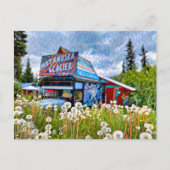 Coffee Truck Briefkaart (Voorkant)