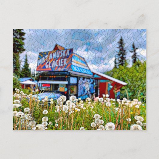 Coffee Truck Briefkaart (Voorkant)