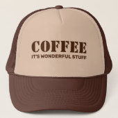 Coffee™ Trucker Hat Pet (Voorkant)