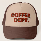 Coffee™ Trucker Hat Pet (Voorkant)
