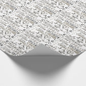 Coffee Typografie Cadeaupapier (Hoek)