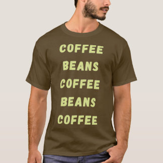 Coffee Typografie T-shirt