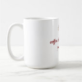 Coffee Vibes Loading – Minimale koffiebeker  Koffiemok (Links)