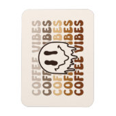 Coffee Vibes Magneet (Verticaal)