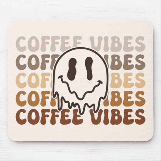 Coffee Vibes Muismat (Voorkant)