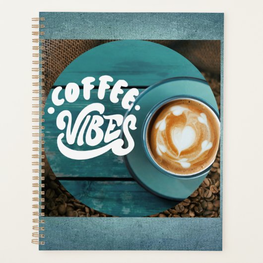 Coffee Vibes Planner (Voorkant)